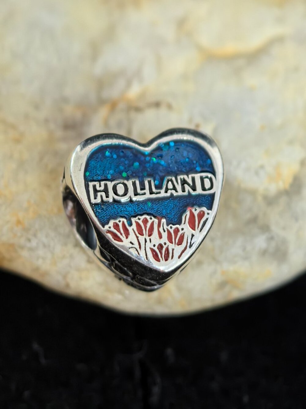 Pandora Holland Exclusive Welkom Heart Travel Charm, S925 Silver (Women's)